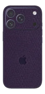 Regal Purple Apple - Mobile 3M Premium Skins (Leather Series) design